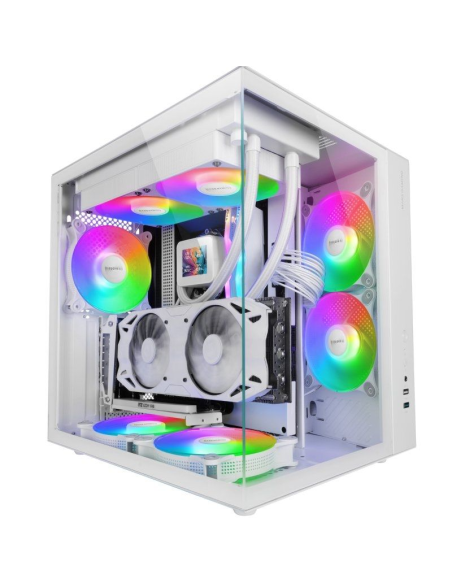 ph2Caja Gaming MCV ONE h2pLa MCV ONE es una caja ATX compacta con una amplia capacidad interna que combina diseno vanguardista 