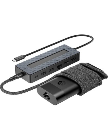 ph2Combinacion de concentrador USB C universal y cargador para portatil HP h2Disfruta de un mundo nuevo lleno de posibilidades 