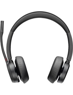 h2Poly Voyager 4320 certificados para Microsoft Teams Auriculares USB A Dongle BT700 h2pLibere a sus trabajadores de sus escrit