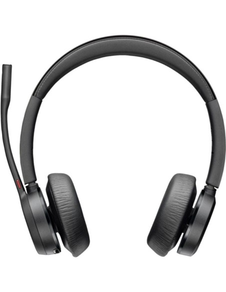 h2Poly Voyager 4320 certificados para Microsoft Teams Auriculares USB A Dongle BT700 h2pLibere a sus trabajadores de sus escrit