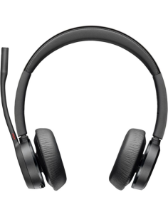 h2Auriculares Poly Voyager 4320 con certificacion de Microsoft Teams adaptador BT700 Soporte de carga h2pLibere a sus trabajado