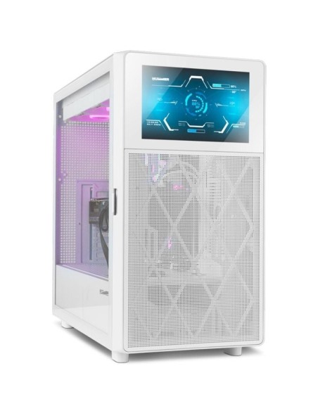 ph28 LCD SCREEN MID TOWER h2ulliPantalla LCD de 88221 totalmente personalizable liliPanel frontal metal mesh liliFiltro magneti