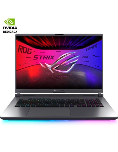 h2ROG Strix G18 2025 G815 h2pDomina los juegos con un procesador Intel Core Ultra 9 275HX y una GPU NVIDIA GeForce RTX 5080 par