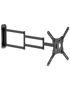 h2span style background color initial AISENS SOPORTE ECO GIRATORIO INCLINABLE Y NIVELABLE PARA MONITOR TV 35KG DE 23 65 NEGRO s