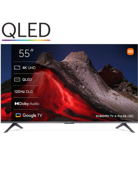 h2Xiaomi TV A Pro 55 2026 h2divpSmart living vision envolvente ppulliPantalla 4K QLED con tecnologia de suavizado del movimient