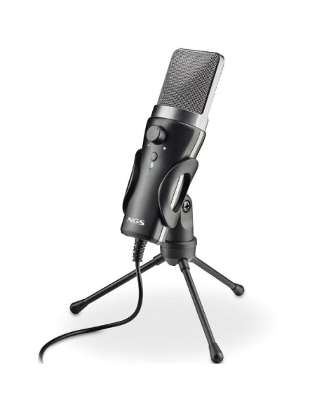 ph2MS120 USB h2pMicrofono USB con soporte de tripode Ideal para PC o portatil ppulliMicrofono USB para streaming podcast y locu