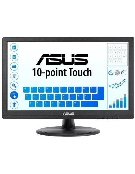 ph2Monitor tactil ASUS VT169HE 16 pulgadas 156 pulgadas visibles FHD 1920 x 1080 10 puntos tactiles IPS amplio angulo de vision
