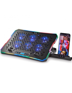 ph2HERO STAND h2pbBase Refrigeradora para portatil de hasta 156 con 6 ventiladores de gran velocidad b ppulliBase de refrigerac