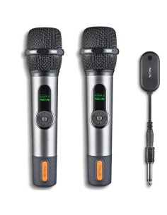 p ph2PACK DE 2 MICRoFONOS INALaMBRICOS VOCALES DE TIPO DINaMICO h2p pp pulliSet de microfonos inalambricos con 2 micros y recep