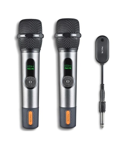 p ph2PACK DE 2 MICRoFONOS INALaMBRICOS VOCALES DE TIPO DINaMICO h2p pp pulliSet de microfonos inalambricos con 2 micros y recep