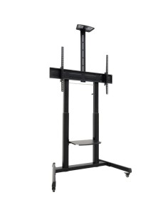 p ph2FS20406HM B h2p8220AQUILES8221 Soporte de Suelo con Ruedas con Regulacion de Altura para Pantallas 60 100 Negro ph2Especif