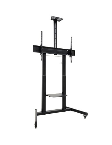 p ph2FS20406HM B h2p8220AQUILES8221 Soporte de Suelo con Ruedas con Regulacion de Altura para Pantallas 60 100 Negro ph2Especif