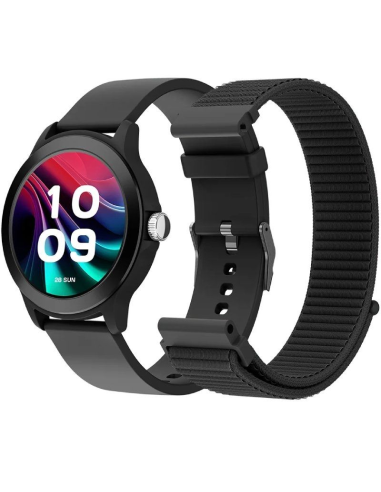 h2SPC SMARTEE DUO VIVO 2 h2pSmartwatch de 1328221 con pantalla tactil AMOLED 2 correas intercambiables llamadas y avisos Blueto