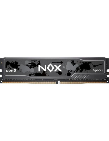h2NOX DDR5 Gaming Memory Module h2pPresentamos el Apacer NOX DDR5 disenado para quienes exigen lo mejor en rendimiento y fiabil