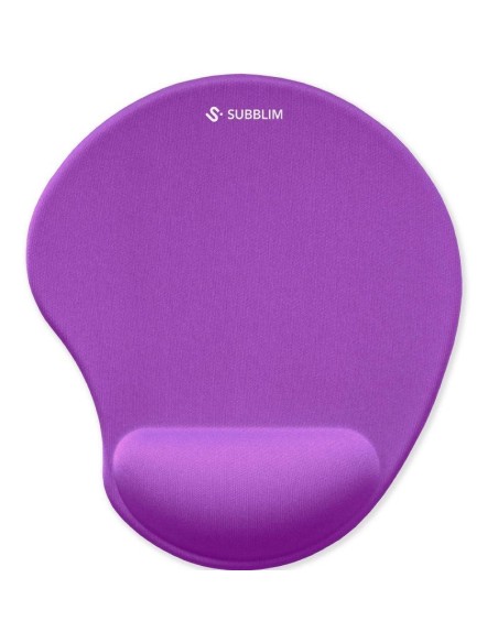 Alfombrilla ergonómica subblim ergo neogel mousepad/ /purpura