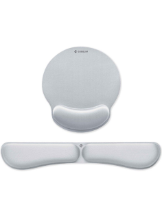 Pack de reposamuñecas y alfombrilla ergonómica subblim...