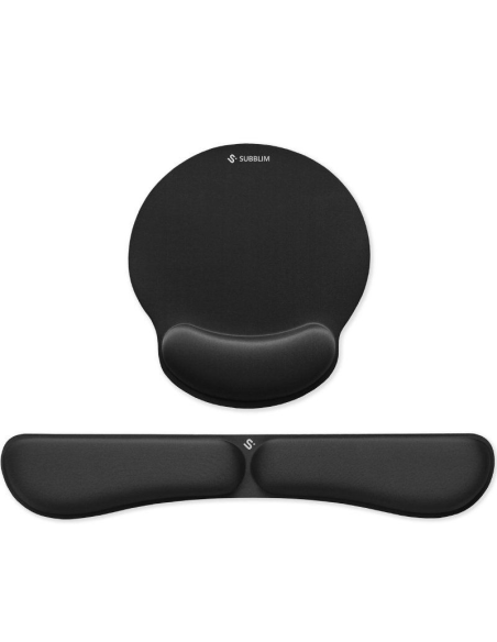 h2Caracteristicas h2pEl pack Subblim Ergo MemoreFlex combina un reposamunecas y una alfombrilla disenada para ofrecer confort e
