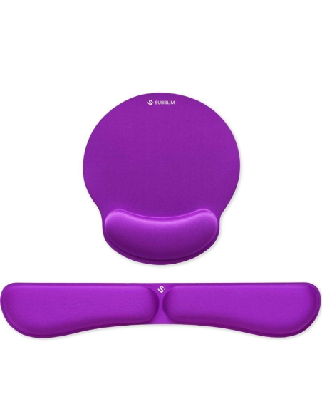 h2Caracteristicas h2pEl pack Subblim Ergo MemoreFlex combina un reposamunecas y una alfombrilla disenada para ofrecer confort e