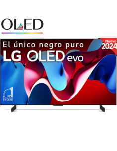 h242 pulgadas Smart TV LG OLED evo AI C4 4K 2024 h2pulliLa verdadera experiencia OLED de los creadores del unico negro puro gra