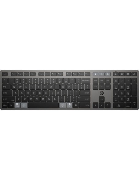 ph2Teclado inalambrico recargable multidispositivo HP 725 h2Trabaja con confianza gracias a una tecnologia que te ayuda a mante