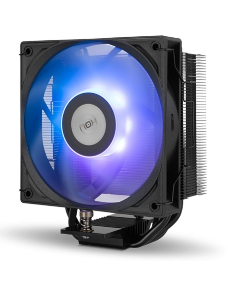 ph2HUMMER R 400 ARGB Black h2pHIGH PERFORMANCE CPU COOLER pulliCompatible con Intel y AMD liliVentilador de 120 mm con PWM lili