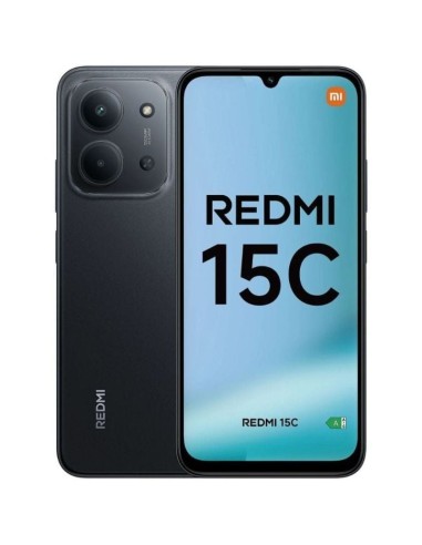 Smartphone xiaomi redmi 15c 4gb/ 128gb/ 6.9'/ negro