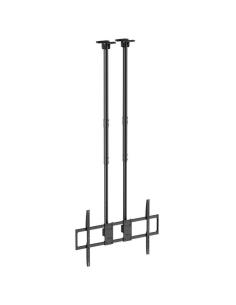 h2CT120TLE 395 8211 Soporte de Techo PRO Inclinable Extensible y Nivelable para Monitor TV 120kg de 60 120 Negro h2pSoporte de 