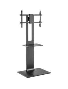 h2FT86TSE 399 8211 Soporte de Suelo con Bandeja DVD para Monitor TV 50kg de 37 86 Negro h2pFabricado en acero de alta resistenc