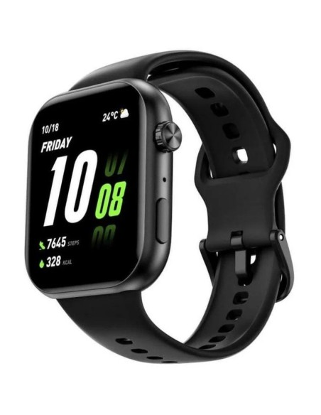 h2Reloj inteligente con pantalla AMOLED de 185 y llamadas Bluetooth h2pEquipado con una gran pantalla AMOLED de 185 pulgadas y 