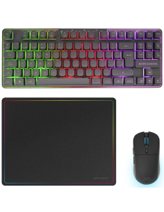 h2COMBO INALaMBRICO GAMING 3 EN 1 MCPWTKL h2pEl equilibrio perfecto entre rendimiento diseno y libertad inalambrica con el comb