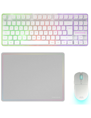 h2COMBO INALaMBRICO GAMING 3 EN 1 MCPWTKL h2pEl equilibrio perfecto entre rendimiento diseno y libertad inalambrica con el comb