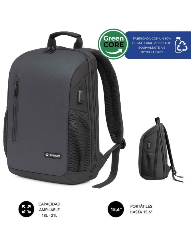 p ph2Nomad Xpand Air Padding Backpack 156 Negro h2p ph2PROTECCIoN AIR PADDING 360 h2pBolsillo suspendido ultraacolchado que pro