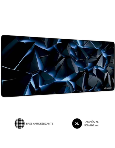 ph2Blue Obsidian XL Mouse Pad h2SUBBLIM Blue Obsidian XL Mouse Pad 9004003 mmnbsp ppAlfombrilla Gaming XXL con Base de Goma Ant