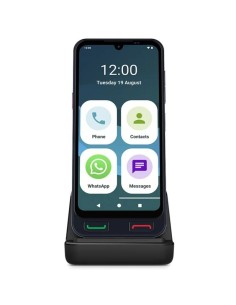ph2SPC ZEUS 2 PRO h2pSmartphone 4G para mayores8239compatible con app de control remoto SPC Care y audifonos Con pantalla de 61