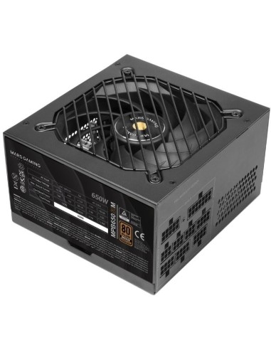 ph2FUENTE DE ALIMENTACIoN MODULAR MPB650SIM h2pLa fuente de alimentacion FULL modular MPB650SIM de 650W ofrece maxima eficienci