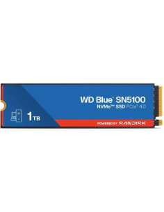 h2WD Blue SN5100 NVMe SSD 1 TB h2pEl WD Blue SN5100 NVMe SSD con PCIe Gen 40 ofrece velocidades de lectura de hasta 7100 MB s u