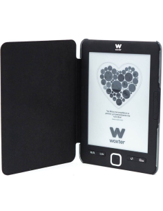 h2WOXTER UNIVERSAL CASE 60 BLACK FOR EBOOK h2p pp pulliFunda universal para ebooks de 6 liliValido para los ebooks Woxter Scrib