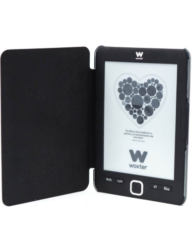 h2WOXTER UNIVERSAL CASE 60 BLACK FOR EBOOK h2p pp pulliFunda universal para ebooks de 6 liliValido para los ebooks Woxter Scrib