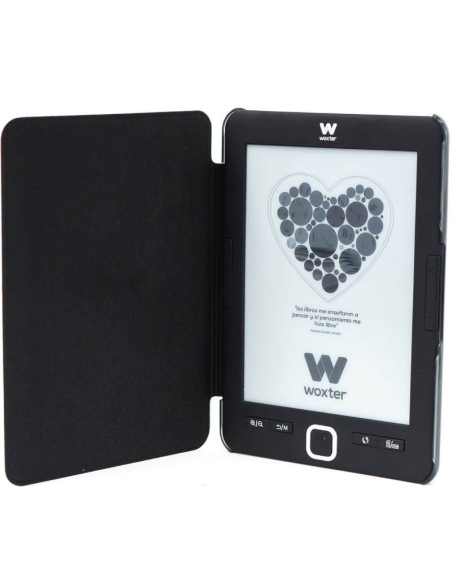 h2WOXTER UNIVERSAL CASE 60 BLACK FOR EBOOK h2p pp pulliFunda universal para ebooks de 6 liliValido para los ebooks Woxter Scrib