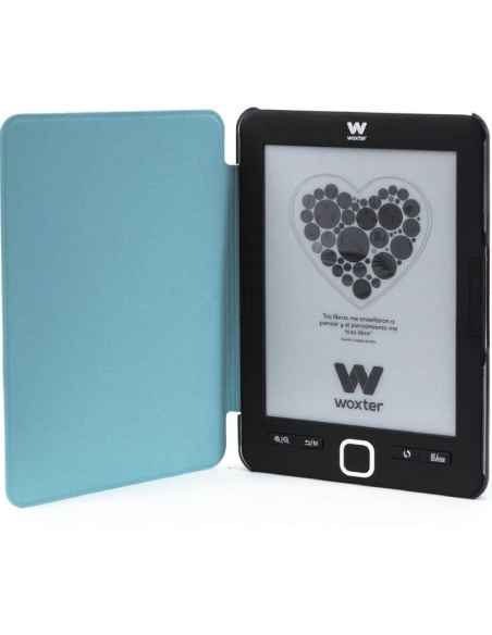 h2WOXTER UNIVERSAL CASE 60 BLUE FOR EBOOK h2ul liFunda universal para ebooks de 6 li liValido para los ebooks Woxter Scriba 195