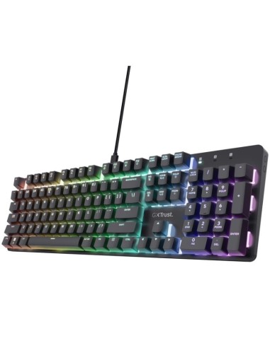 h2GXT 871 Zora Teclado mecanico gaming h2pTeclado mecanico gaming completo con iluminacion RGB ph2CTRL total del juego h2pEstas