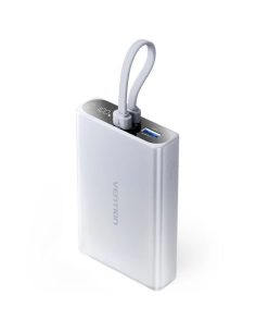 ph2Powerbank Vention 10000 mAh USB C Lightning USB A 225W h2divulliAprobado por la aerolinea liliSolucion todo en uno liliCompa