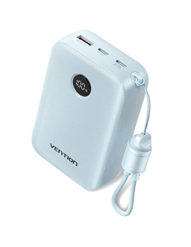 h2Compacto y portatil h2pPower Bank de 2258239W y 200008239mAhbr Con cable USB C desmontable incorporado ph2Permanece seguro co
