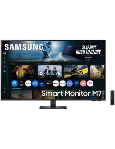 p ph2Smart Monitor 43 M7 M70F 4K h2h2Acceso instantaneo a tus contenidos favoritos en streaming h2pbSmart TV Apps b ppReproduce