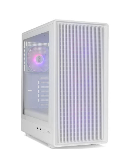 h2Infinity IOTA ARGB MESH MID TOWER h2ul liPanel lateral de cristal templado y frontal mesh li liCuatro ventiladores de 120 mm 