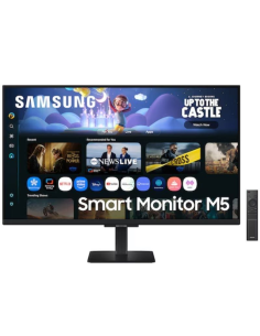 h2Smart Monitor 27 M5 M50F FHD h2pEntretenimiento unificado para que disfrutes sin complicaciones ph2Accede al momento a tus co
