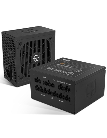 h2HUMMER GDM 1200W GOLD h2p pp80 GOLD ATX 31 MODULAR POWER SUPPLY pp pul liCertificado 80 PLUS Gold que garantiza una eficienci