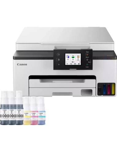 h2Canon MAXIFY GX1050 h2pLlevate la experiencia de la oficina a casa con esta impresora MegaTank 3 en 1 compacta Imprime grande