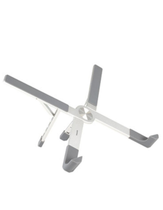 p ph2TQLRS0036 AL h2divpSoporte elevador plegable de aluminio para portatiles Plata ppulliDiseno plegable facil de transportar 