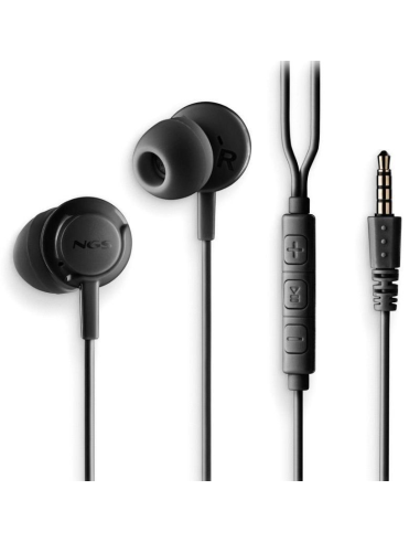h2CROSS DRIFT h2pCONEXIoN JACK 35 mm BOTONES DE MICRO CONTROL pul liAuriculares in ear con microfono y control de volumen li li